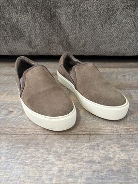 UGG Suede Slip-On Sneakers